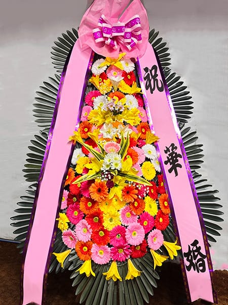 더 시그너스 웨딩 수원 온라인 커뮤니티 회원들이 랜선 너머 마음을 모아 보낸 화환